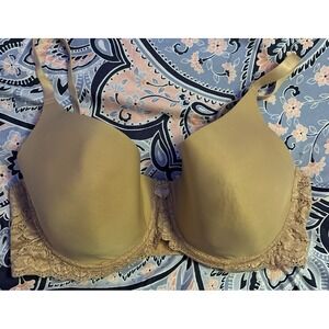Delta Burke Full Figure Beige Full Coverage Underwire Bra, 40D
